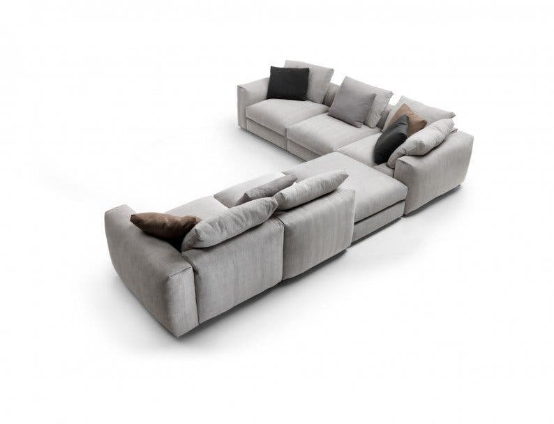Flexform Asolo modulaire hoekbank – diverse opstellingen – foto 1