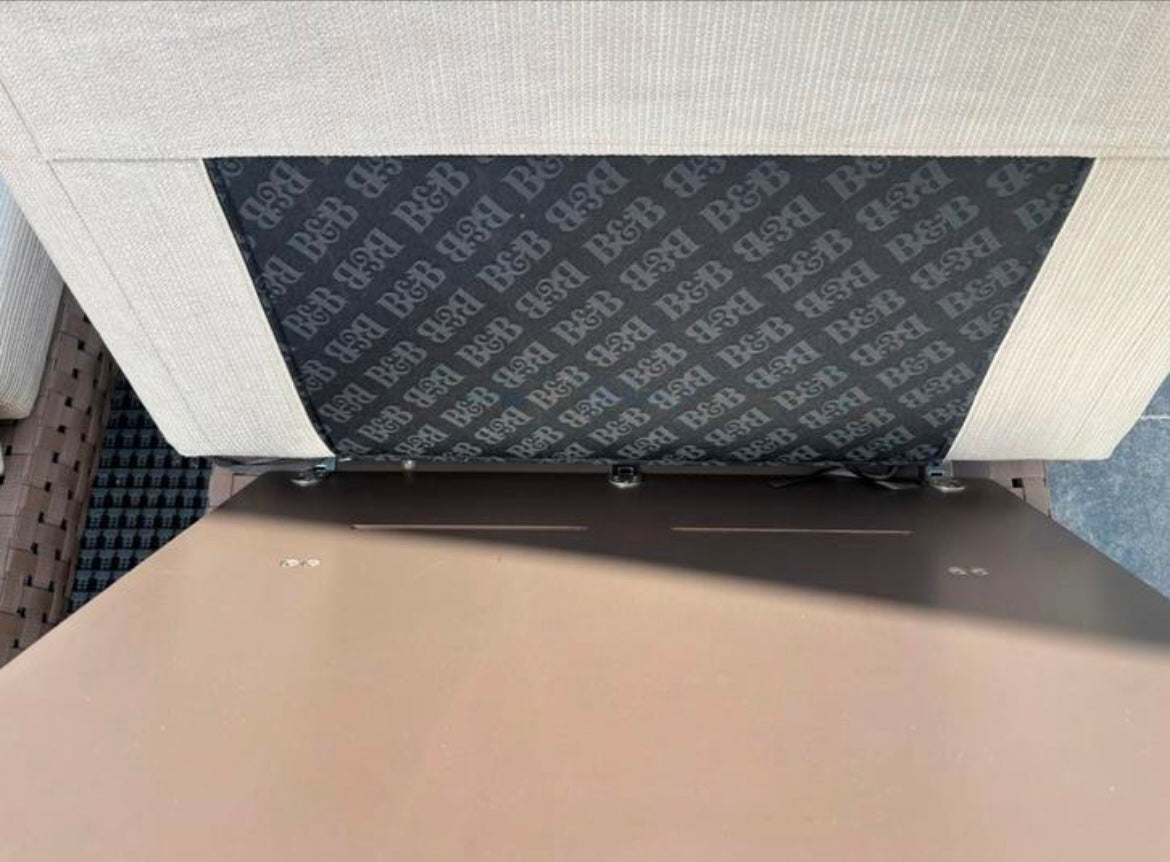 B&B Italia Charles Sunbed + afdekhoes verrijdbaar