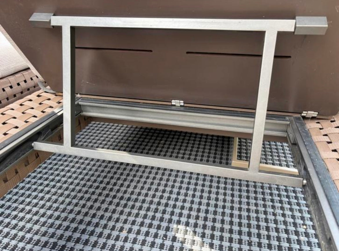 B&B Italia Charles Sunbed + afdekhoes verrijdbaar