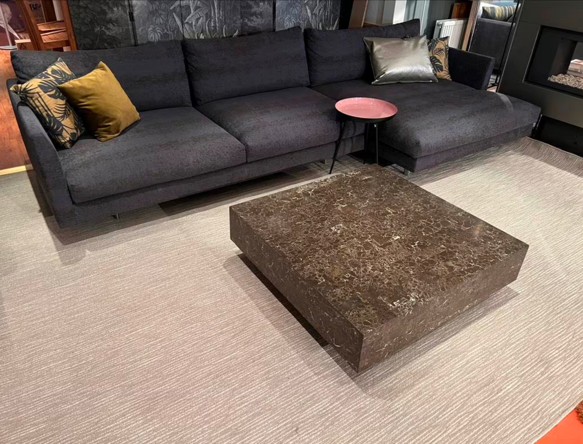 Montis Axel XL Ecksofa 347 cm Stoff Memory 196 Showmodell