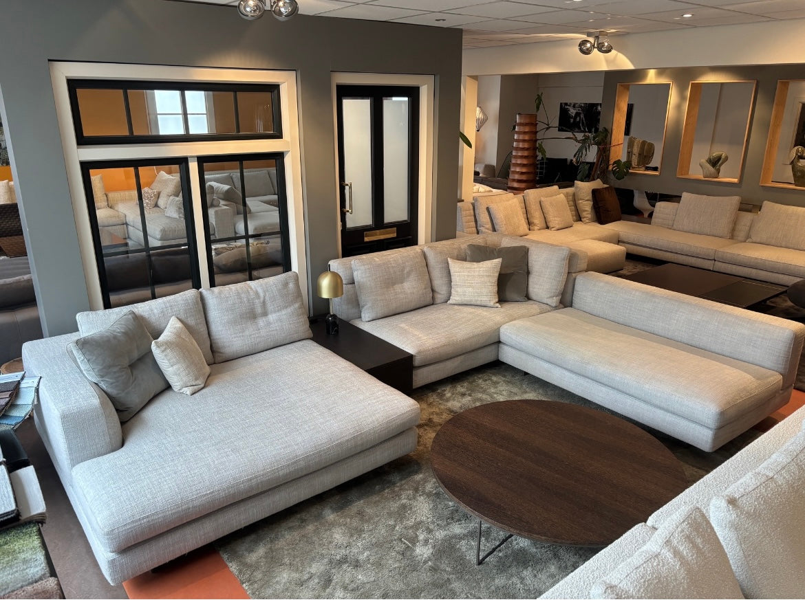 Minotti Alexander modulaire hoekbank stof cat G
