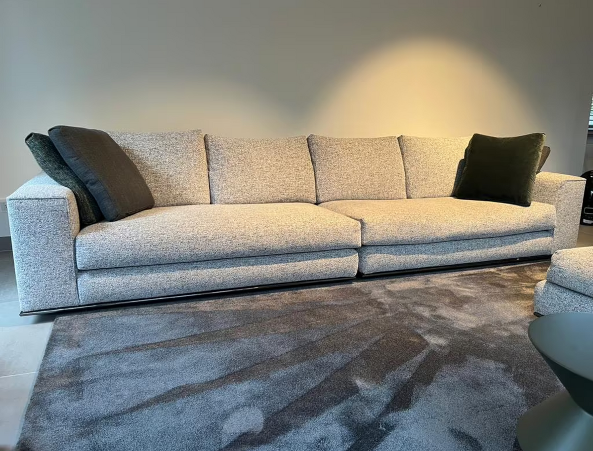 Minotti Hamilton Modulares Ecksofa bestehend aus 4 Elementen