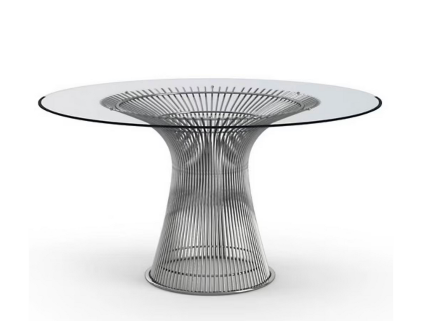 Original-Set von Knoll Warren Platner, 5 Esszimmerstühle, 1 Tisch