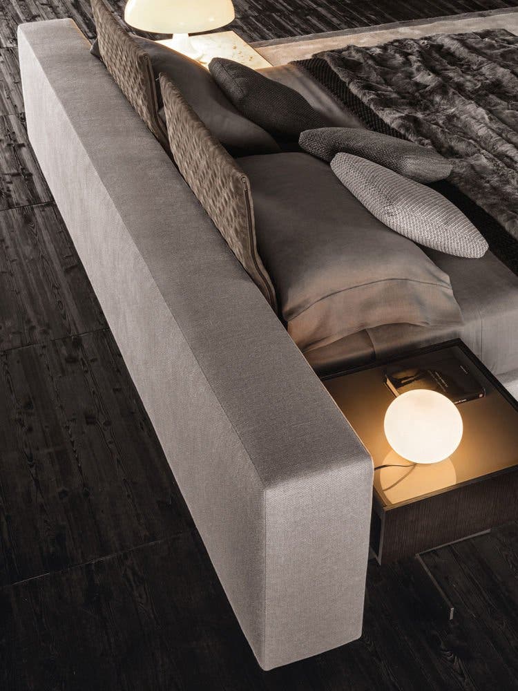 Minotti Yang bed – matrasmaat 180 × 200/210 cm – foto 3