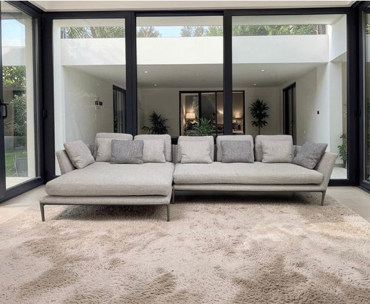 B&B Italia Atoll hoekbank lounge 100/150x 335cm showmodel LP 22K