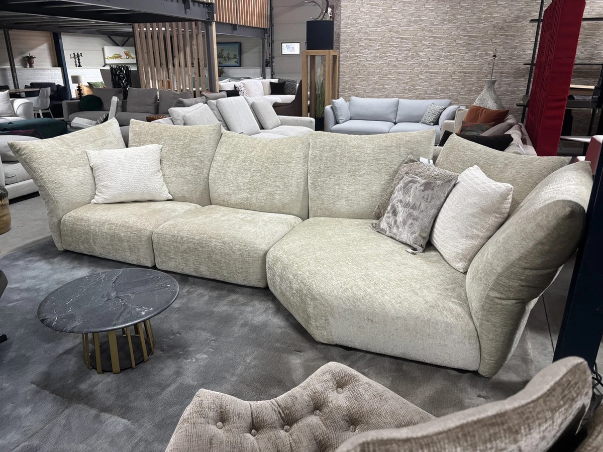 Edra Standard modular sofa, fabric T, 3 modules