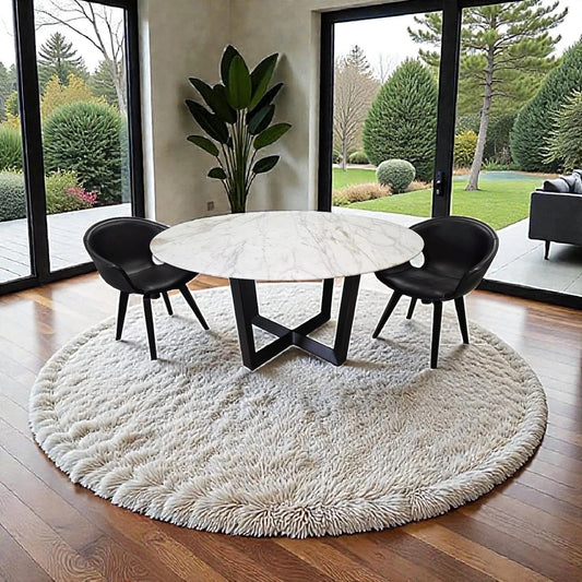 Poltrona Frau dining table 150cm Calacatta Oro marble