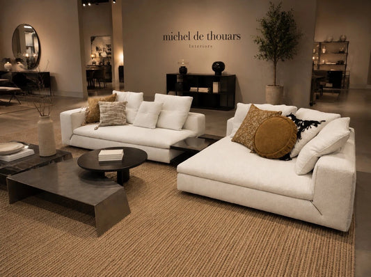 Minotti Riley Configuratie 02 Stof Cat G Met Cognac Bies Showmodel