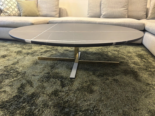Minotti Catlin Salontafel Sahara Marmer 113cm
