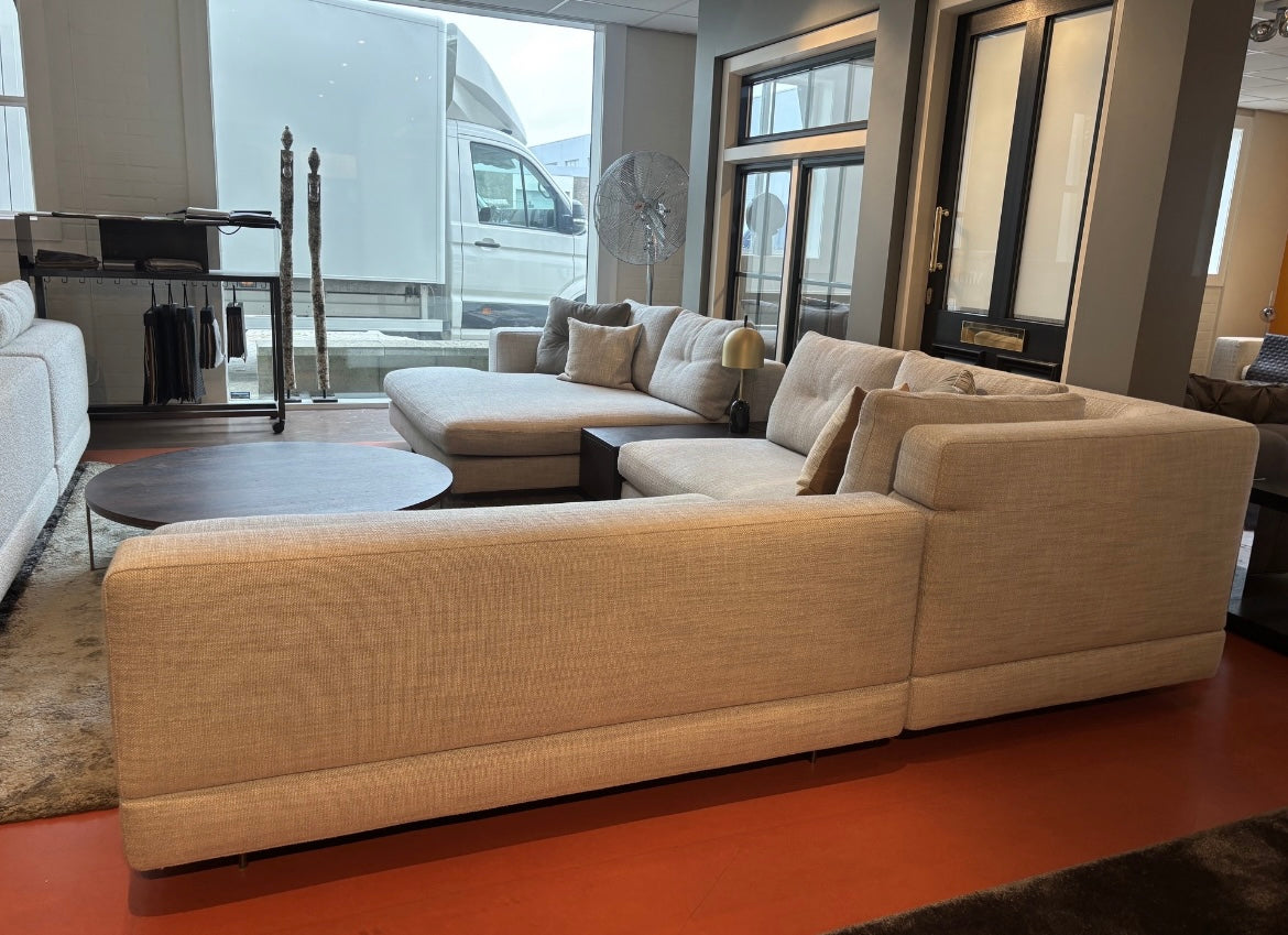 Minotti Alexander modulaire hoekbank stof cat G
