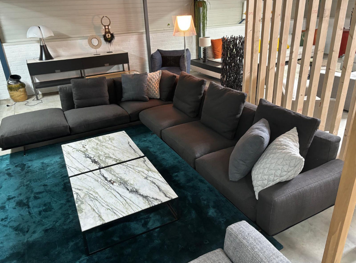 ZGAN Flexform Softdream hoekbank 280x380cm