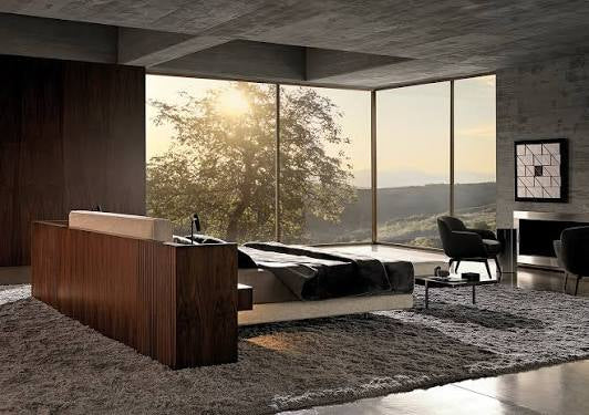 Minotti bed Brasilia 180x200cm matrasmaat