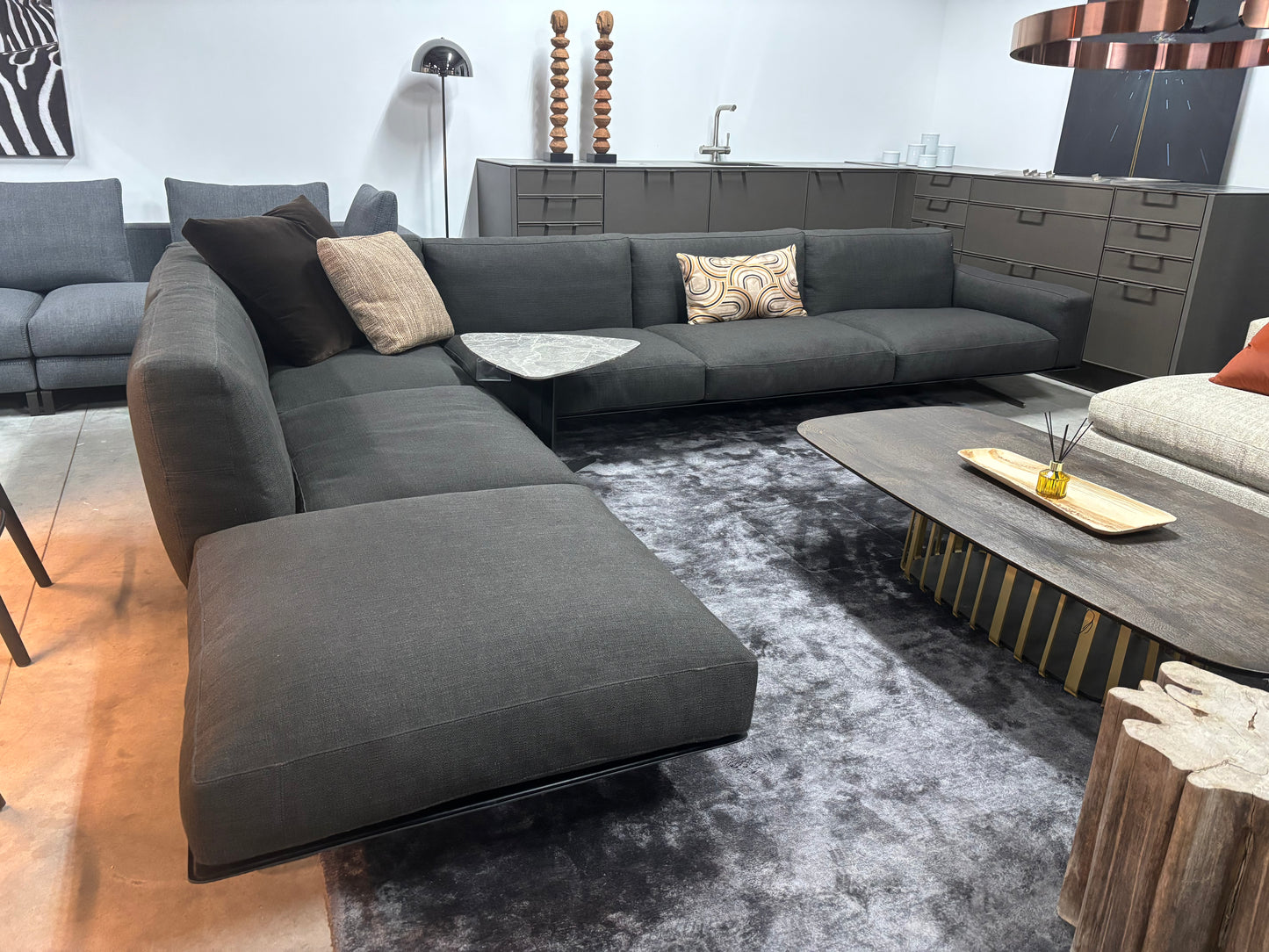 ZGAN Flexform Softdream hoekbank 280x380cm