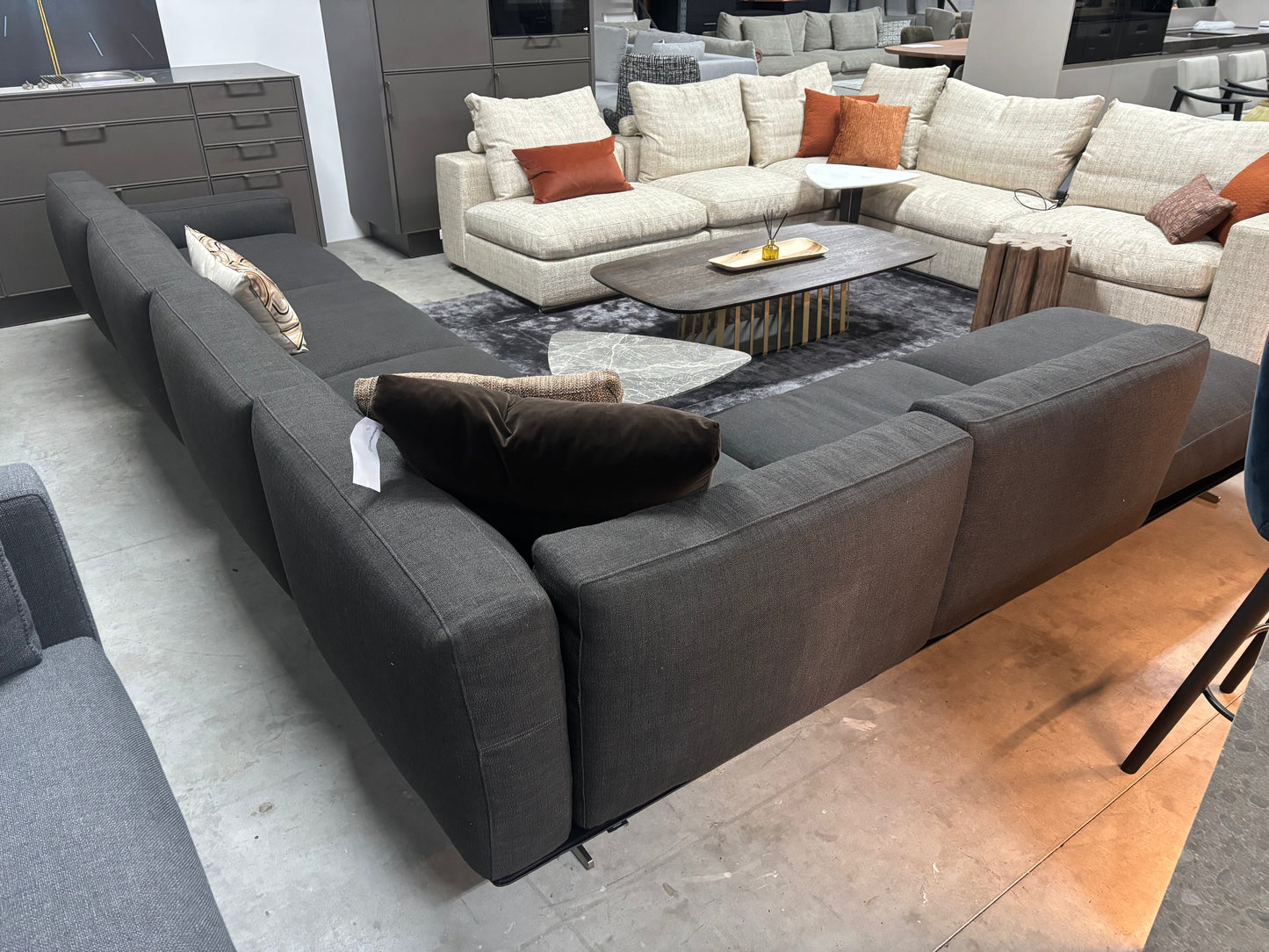 ZGAN Flexform Softdream hoekbank 280x380cm