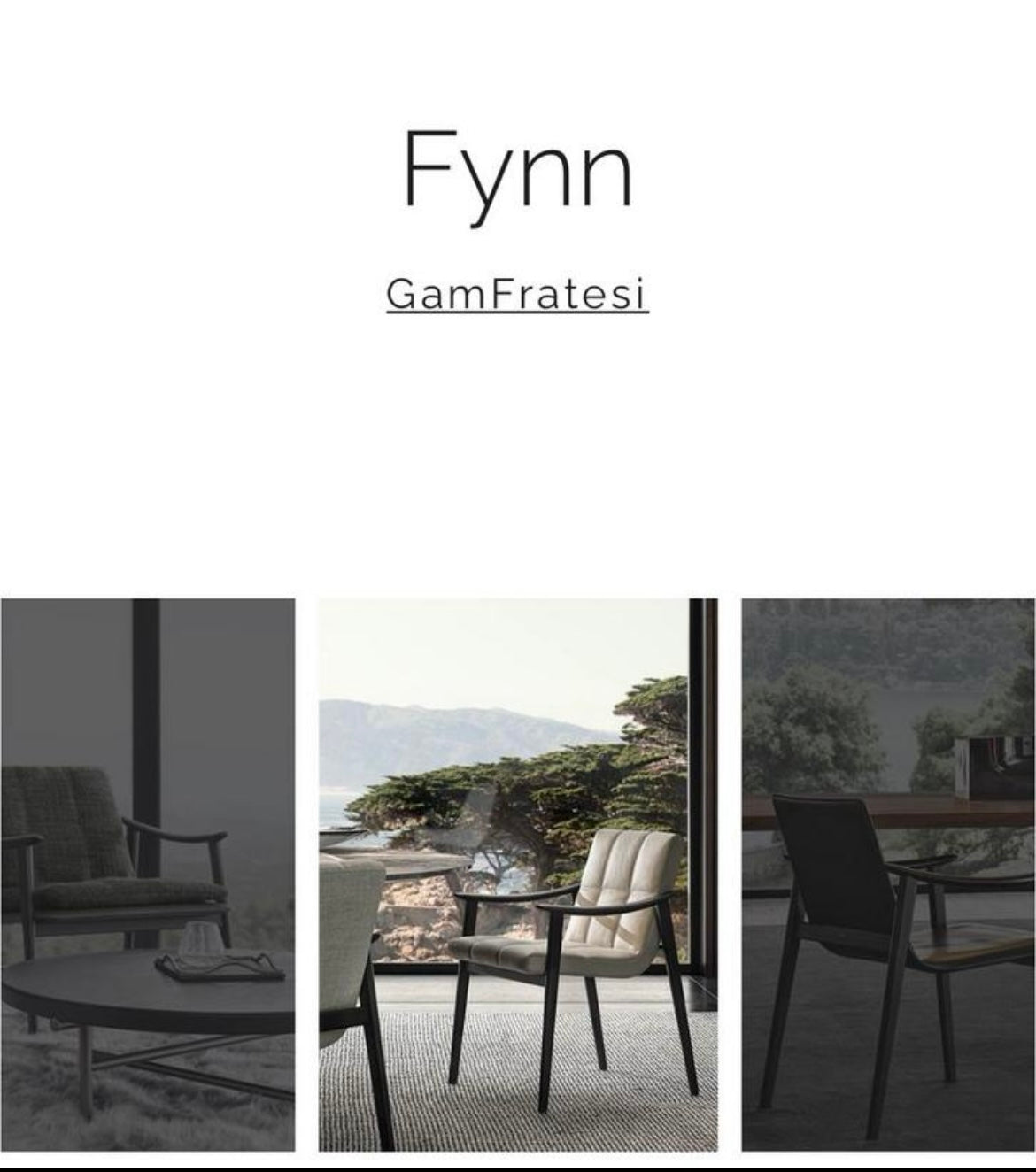 4x Minotti Fynn von Gam Fratesi, Leder, Aspen-Ausstellungsmodell 2023
