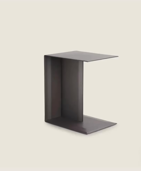 Flexform Plain overschiif bijzettafel tuig leder sand 5001