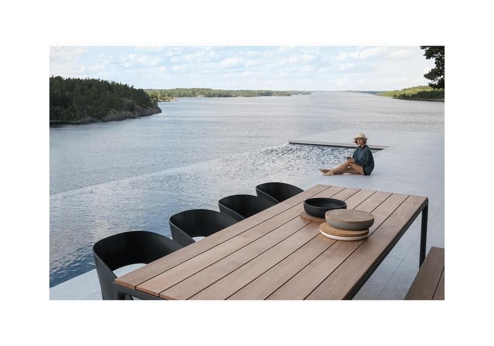 Tribù Illum outdoor eettafel – keramiek, 100 × 267 cm – foto 4