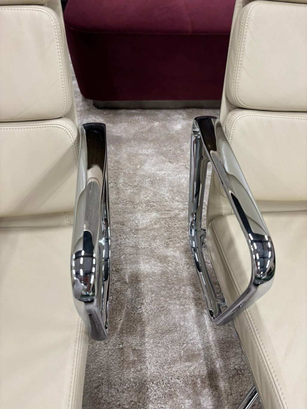 Vitra Eames Lounge Chair EA 222 – leer in Clay – foto 11