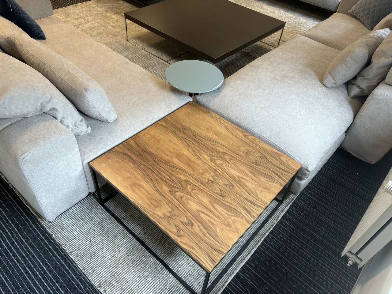 Minotti Freeman Duvet Cover - Tailor in fabric cat. G light gray