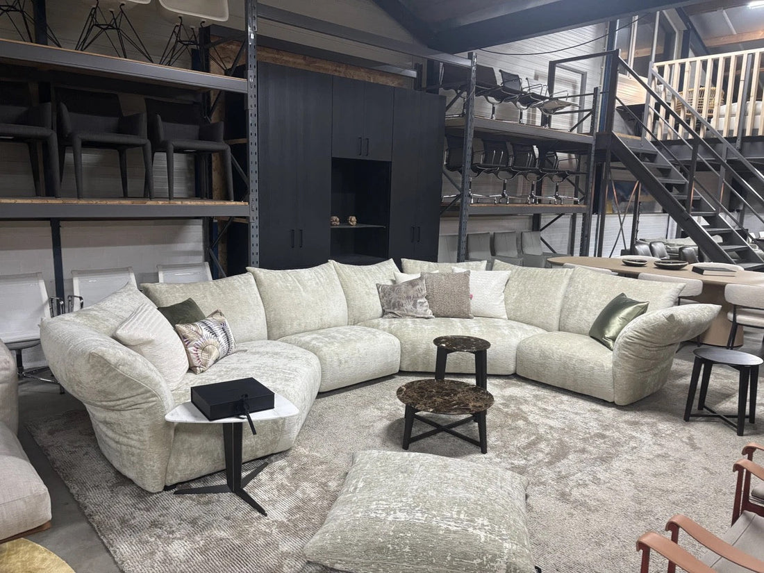 Edra Standard modulaire hoekbank – uitgebreide configuratie
