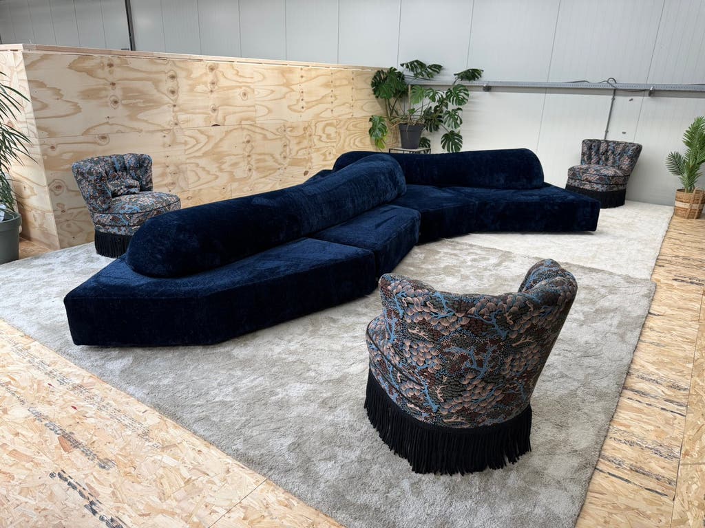 Edra On the Rocks modulaire bank – zes elementen, stof T – foto 6
