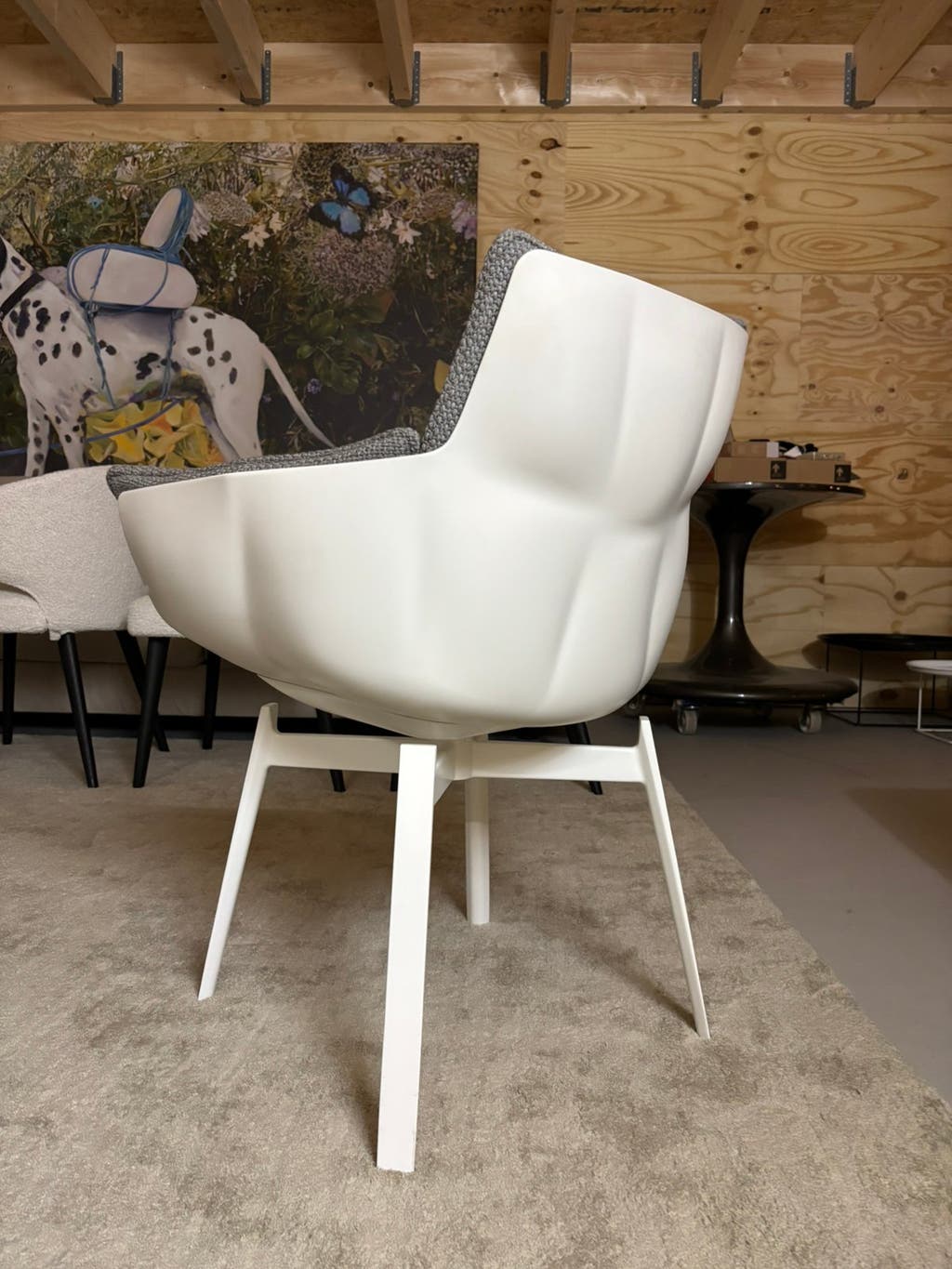 B&B Italia Husk stoelen – wit, indoor/outdoor – foto 6