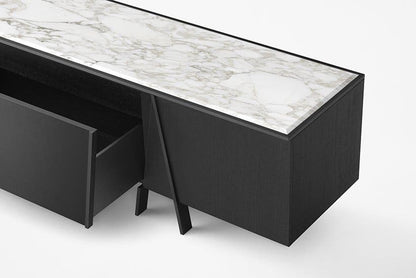 Minotti Easel Sideboard 240cm marmer top LP 16.320,-