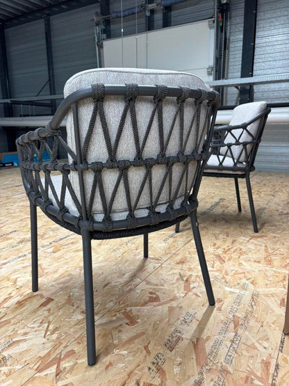 4 Seasons Outdoor Calpi eetkamerstoel – antraciet – foto 3
