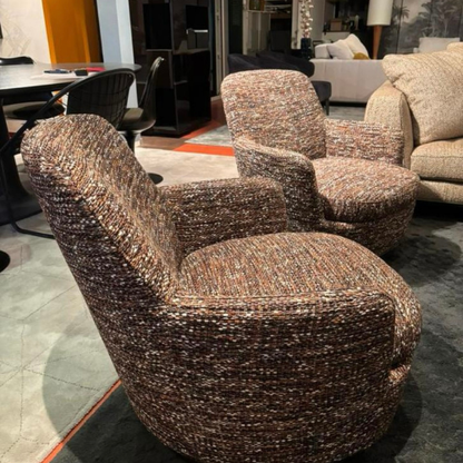 Minotti Jacques draaibare fauteuils