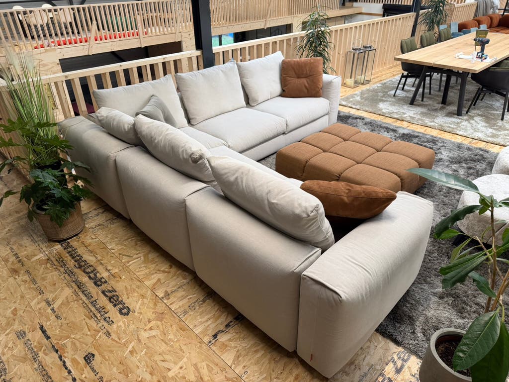 Flexform Asolo modulaire hoekbank – diverse opstellingen – foto 10