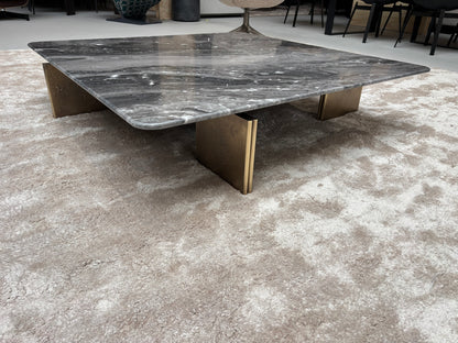Minotti Yves coffeetable 120x120cm Grigio Orobico marmer