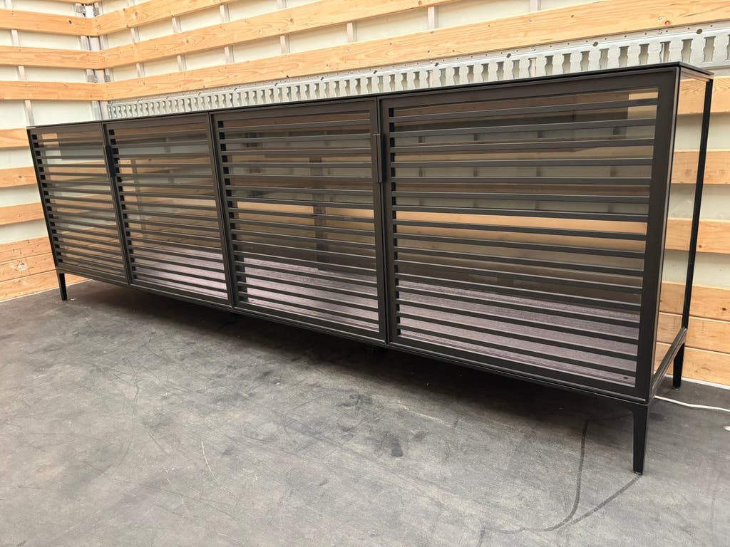 Rimadesio Alambra dressoir – ledverlichting en leren inleg, 260 cm – foto 2