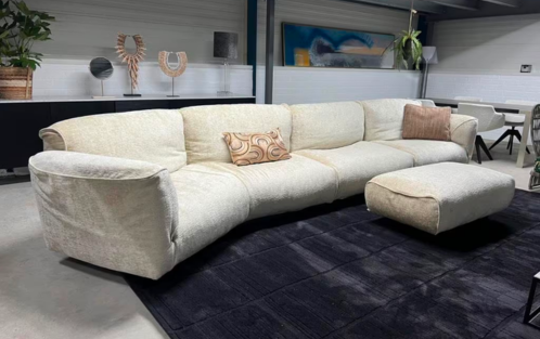 Modulair & verstelbare Edra sofa “Grand Soffice” showmodel