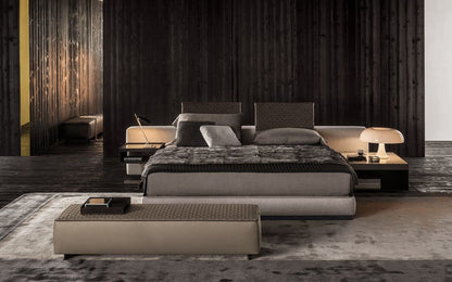 Minotti Yang bed – matrasmaat 180 × 200/210 cm – foto 1