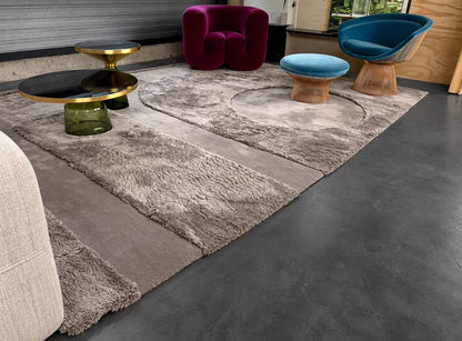 Minotti Wisp Relief vloerkleed – Smoke, 300 × 400 cm – foto 7