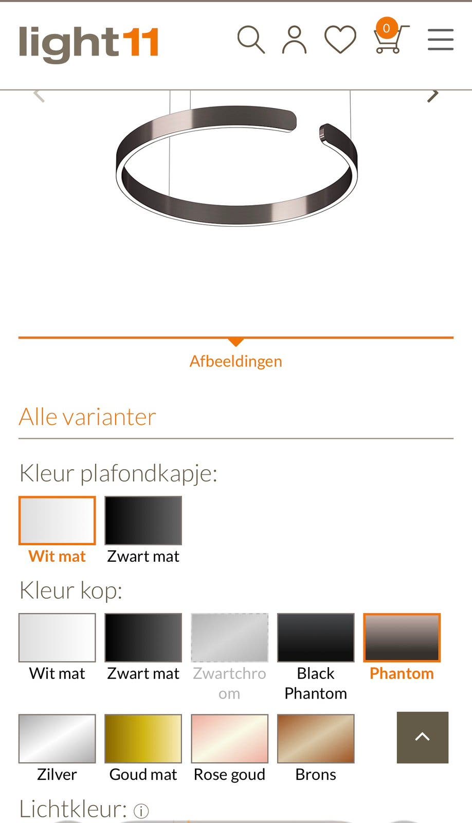 Occhio Mito Sudpeso Variabel up 60 Phantom np € 5.143,-