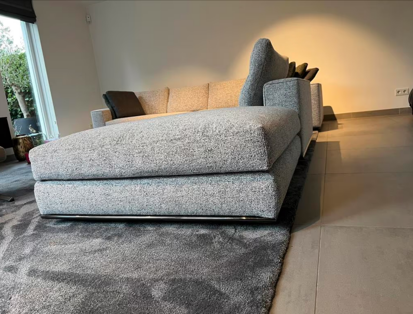 Minotti Hamilton Modular corner sofa consisting of 4 elements