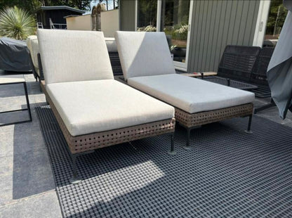 B&B Italia Charles Sunbed + afdekhoes verrijdbaar