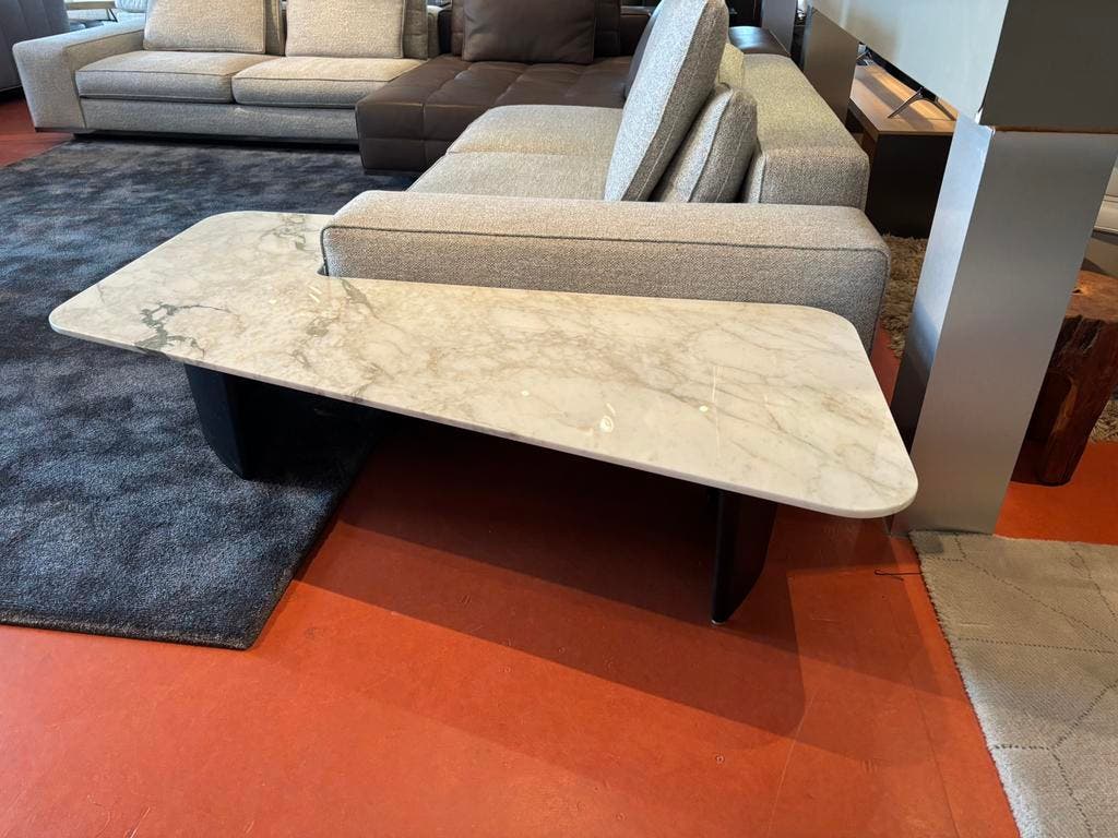 Minotti Song Corner console – Calacatta Oro marmer – foto 6