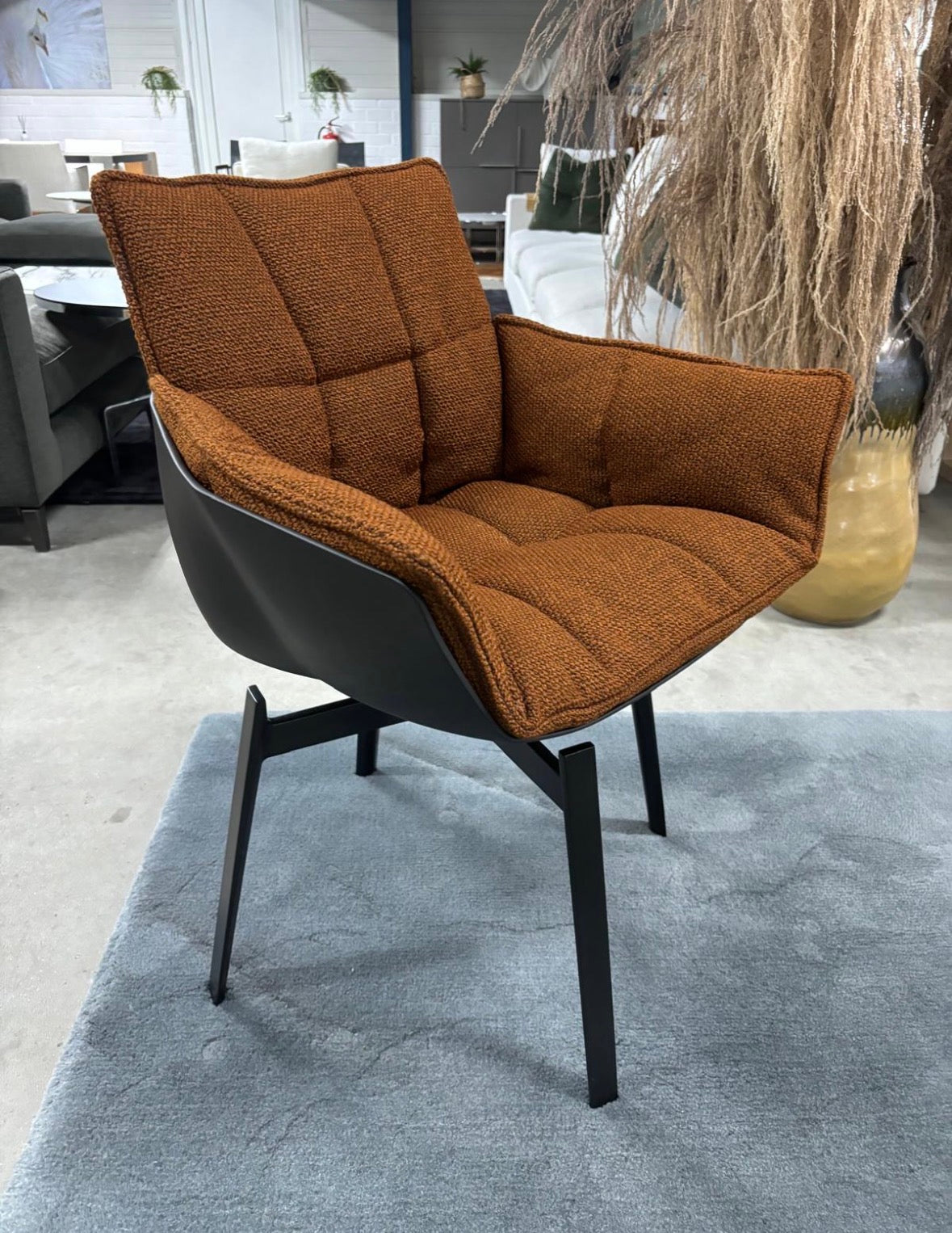 B&B Italia Husk Dining Chairs draaibaar nieuw 2026 6st voorraad