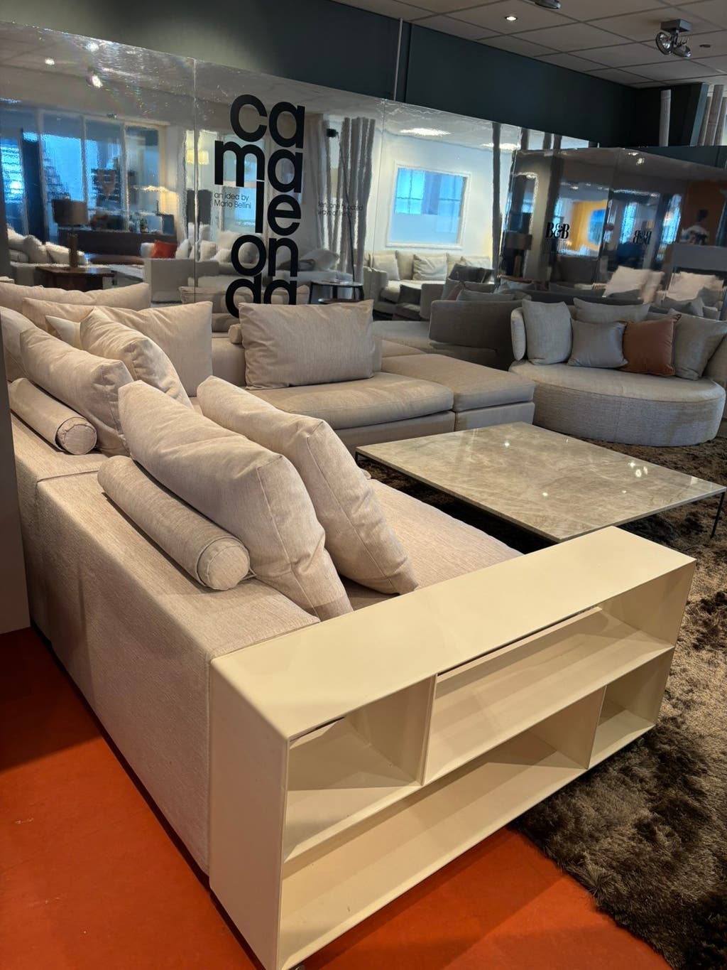 Flexform Groundpiece modulaire hoekbank – stof categorie Extra – foto 2