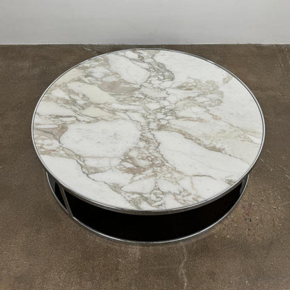 Minotti Hubert salontafel – Calacatta Oro marmer, 120 cm – foto 8
