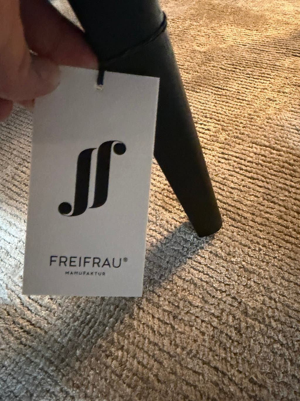 Freifrau Marie fauteuils – cognackleurig Adorra leer, 8 stuks – foto 10