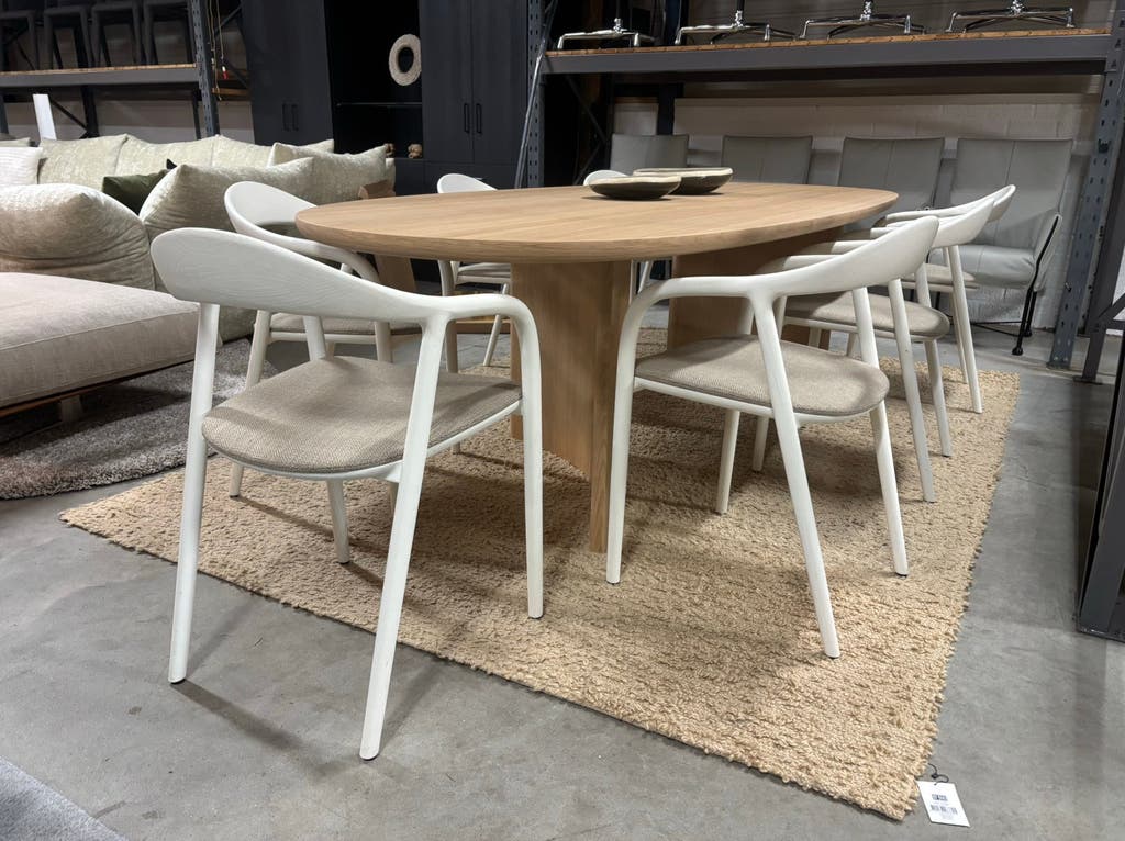 Artisan Neva eetkamerstoel – eiken en Astro Rope stof – foto 1