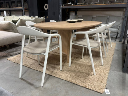 Artisan Neva eetkamerstoel – eiken en Astro Rope stof – foto 1