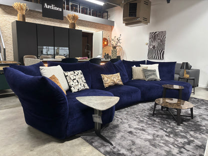 Edra Standard Modular deep blue / Purple sofa 3 modules LP 30,180.00