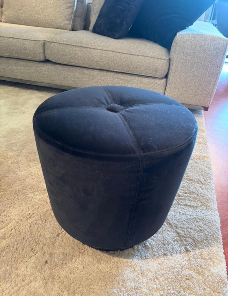 Minotti Jacques ronde poef – velours, 40 cm – foto 2
