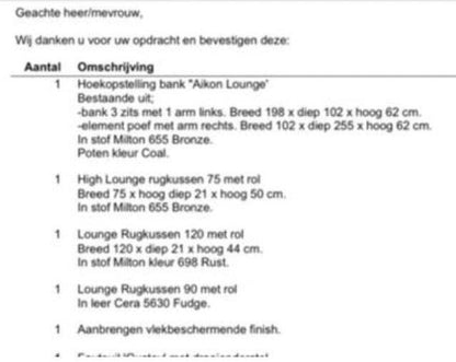 Design on Stock Aikon Lounge hoekbank – Milton stof, 300 × 255 cm – foto 11