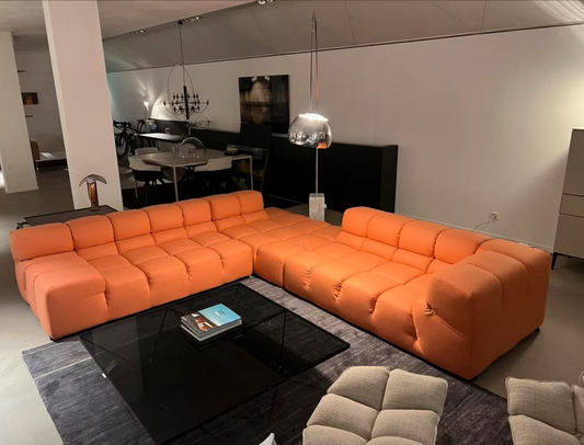 New Modular B&amp;B Italia Tufty Time sofa elements show model