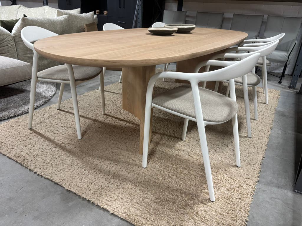 Artisan Neva eetkamerstoel – eiken en Astro Rope stof – foto 2